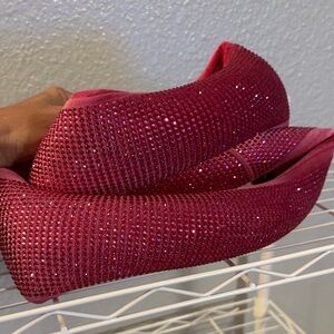 Bling Hot Pink Rhinestone Steering Wheel Cover